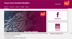 Desktop Screenshot of fu-nrw.de